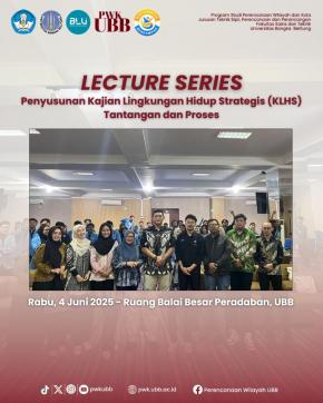 Bahas Tantangan dan Proses Penyusunan KLHS Bersama DLHK Provinsi Kepulauan Bangka Belitung